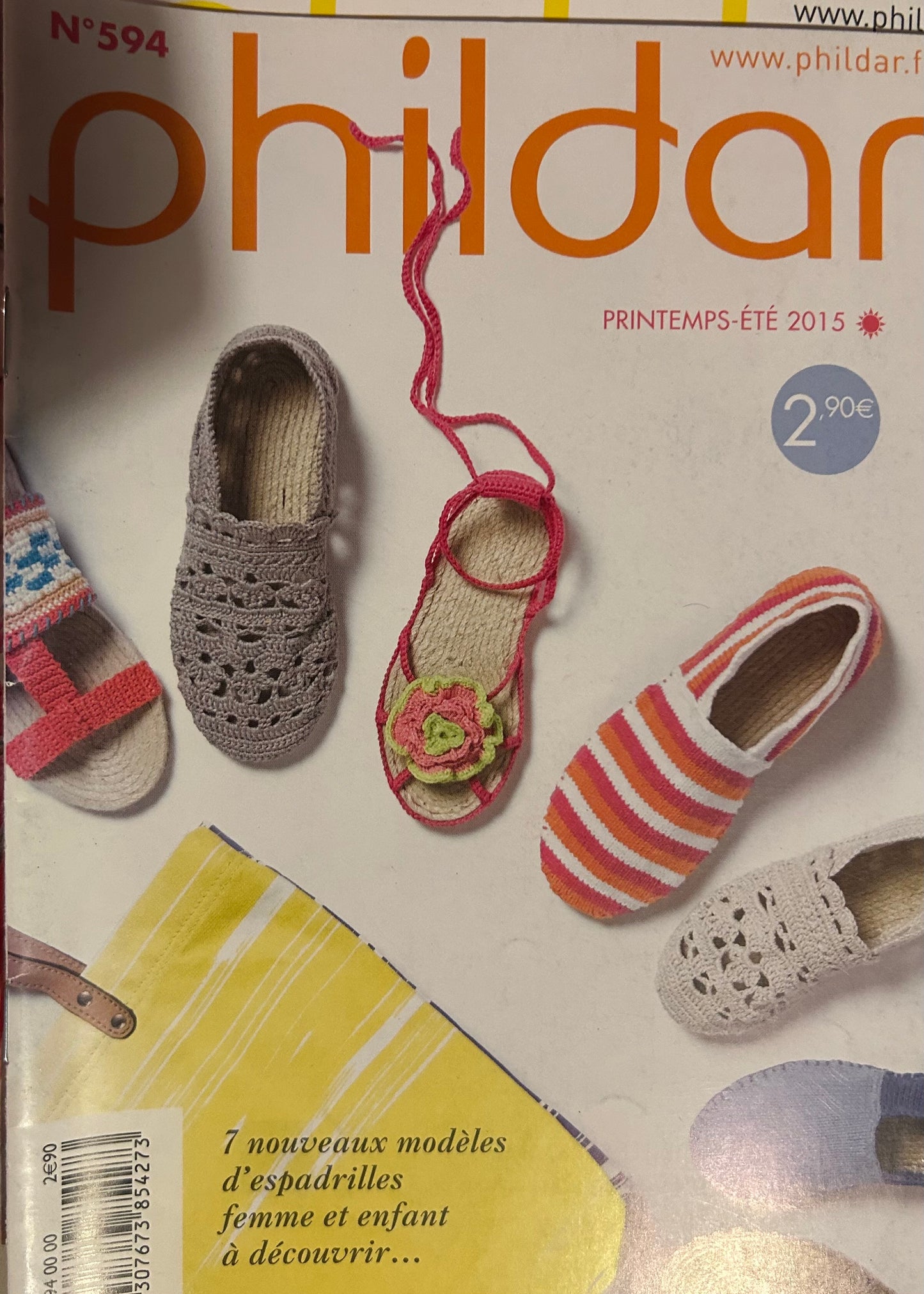 Lot de 3 mini catalogues Phildar