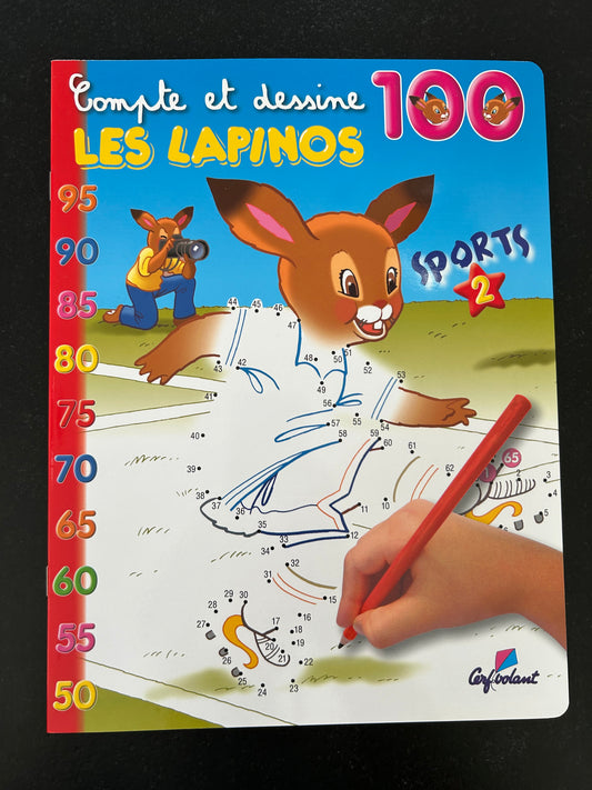 Compte et dessine les lapinos