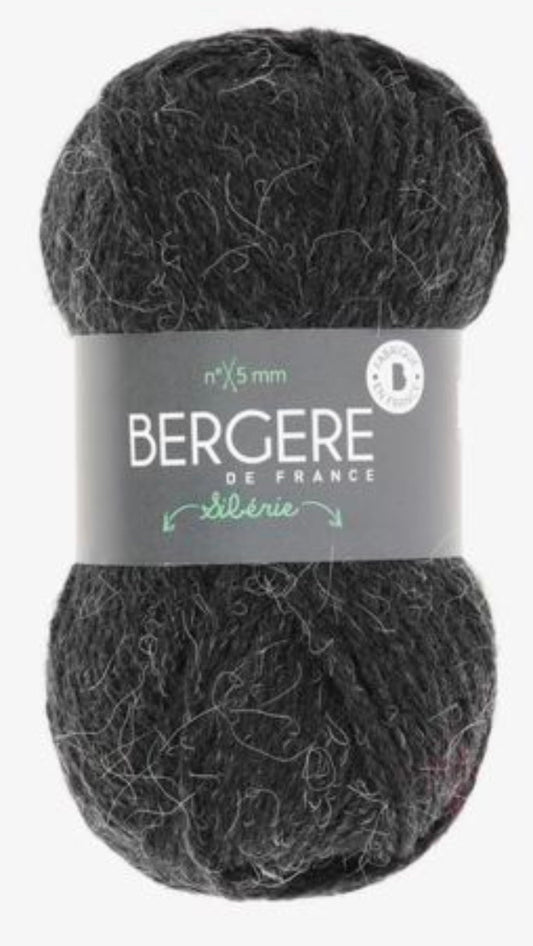 Lot de 4 pelotes fil Sibérie Noir