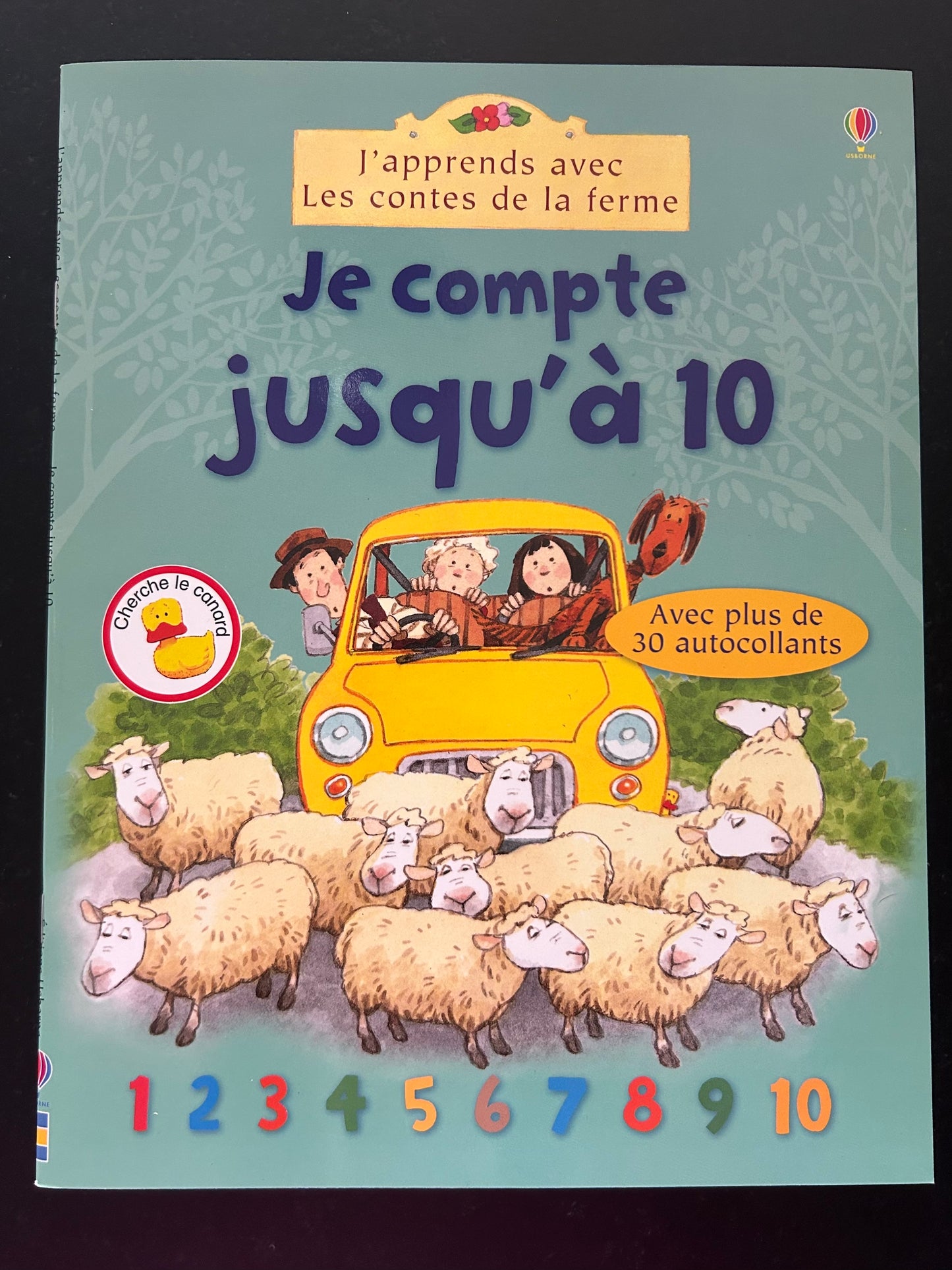 J'apprends avec les contes de la ferme - je compte jusqu'à 10