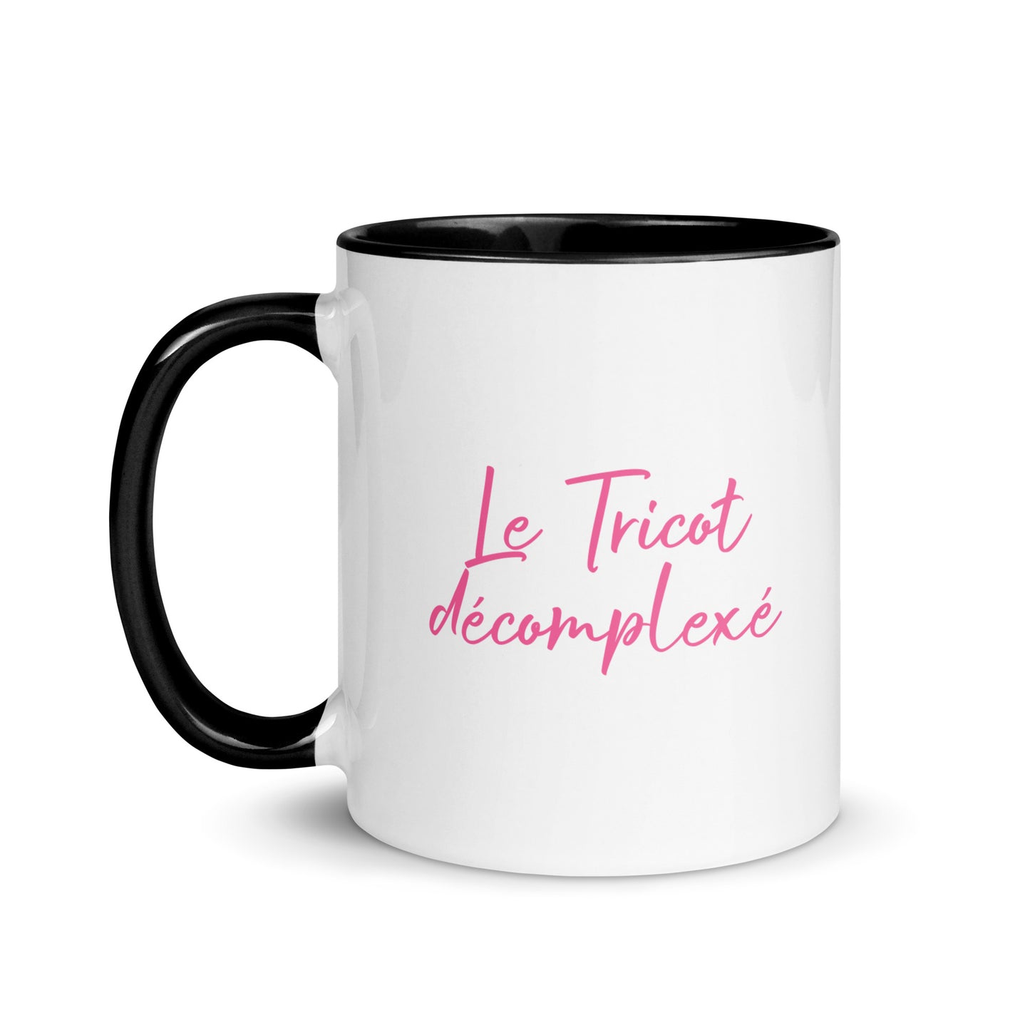 Mug à intérieur Rose - Loulou et Moi - tricot décomplexé